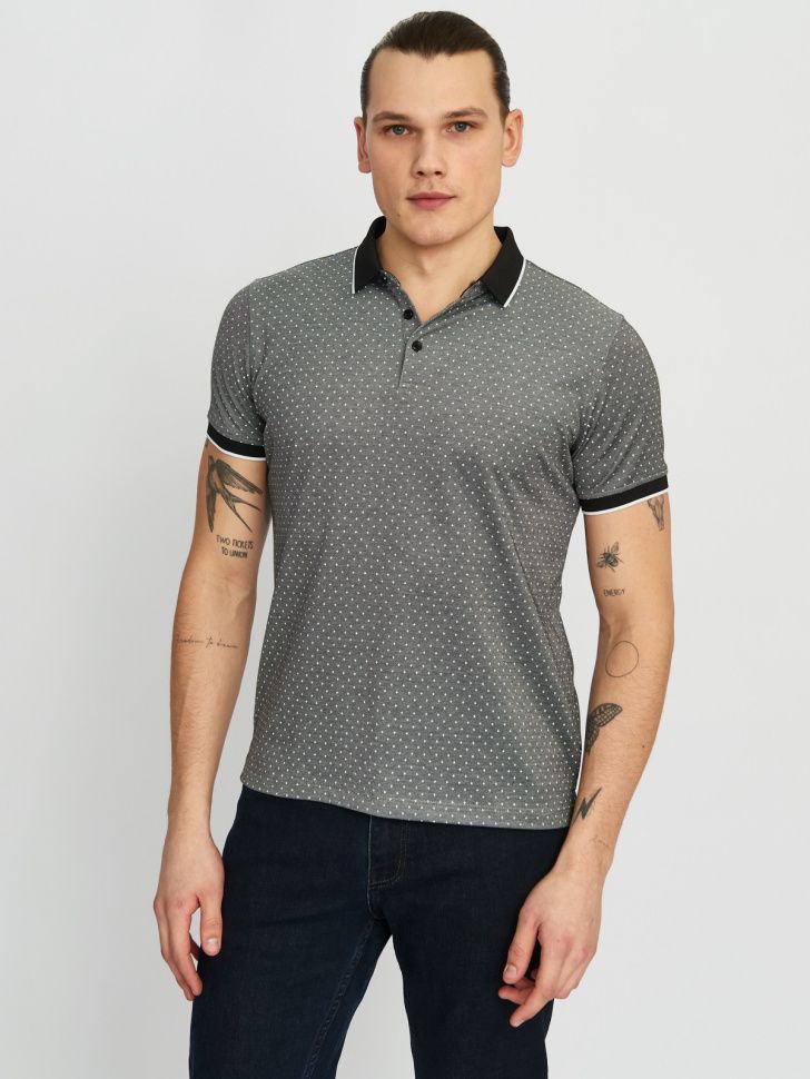 Джемпер-поло GROSTYLE цвет белый GROSTYLE 035218