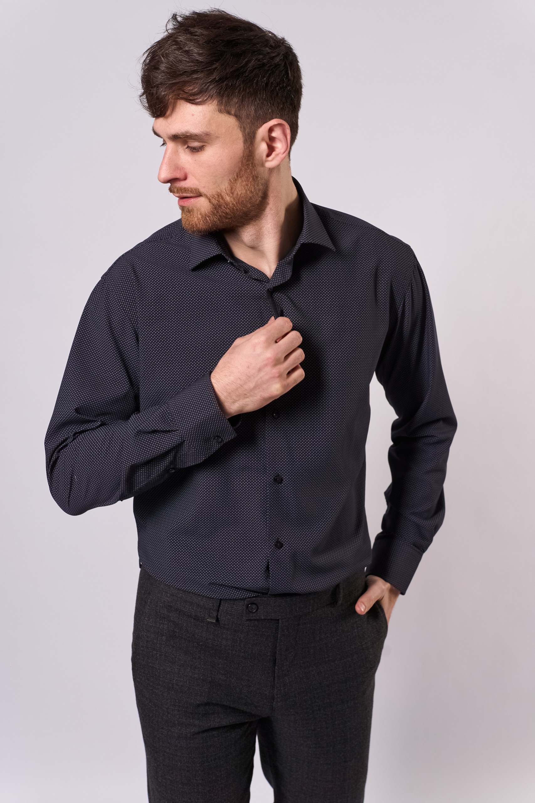 Сорочка муж. дл. рук. GROSTYLE TRENDY