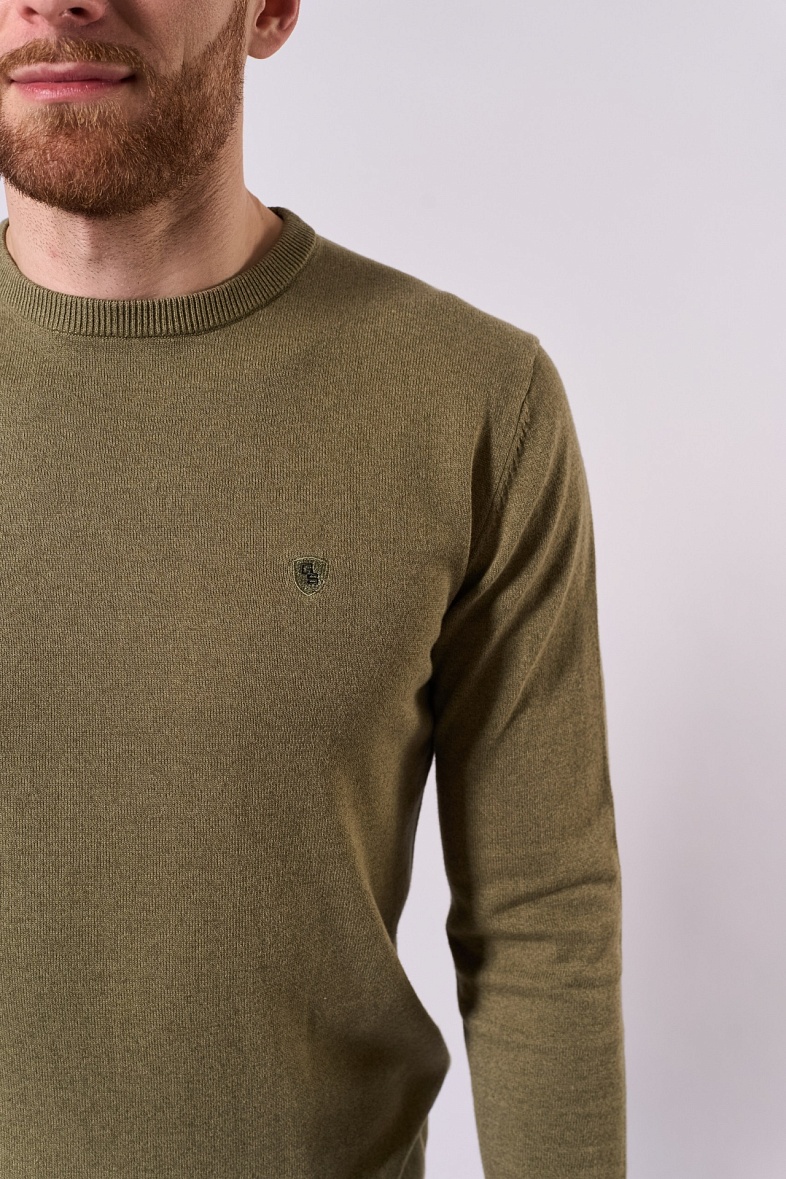 Джемпер GROSTYLE knit цвет зеленый GROSTYLE 035034