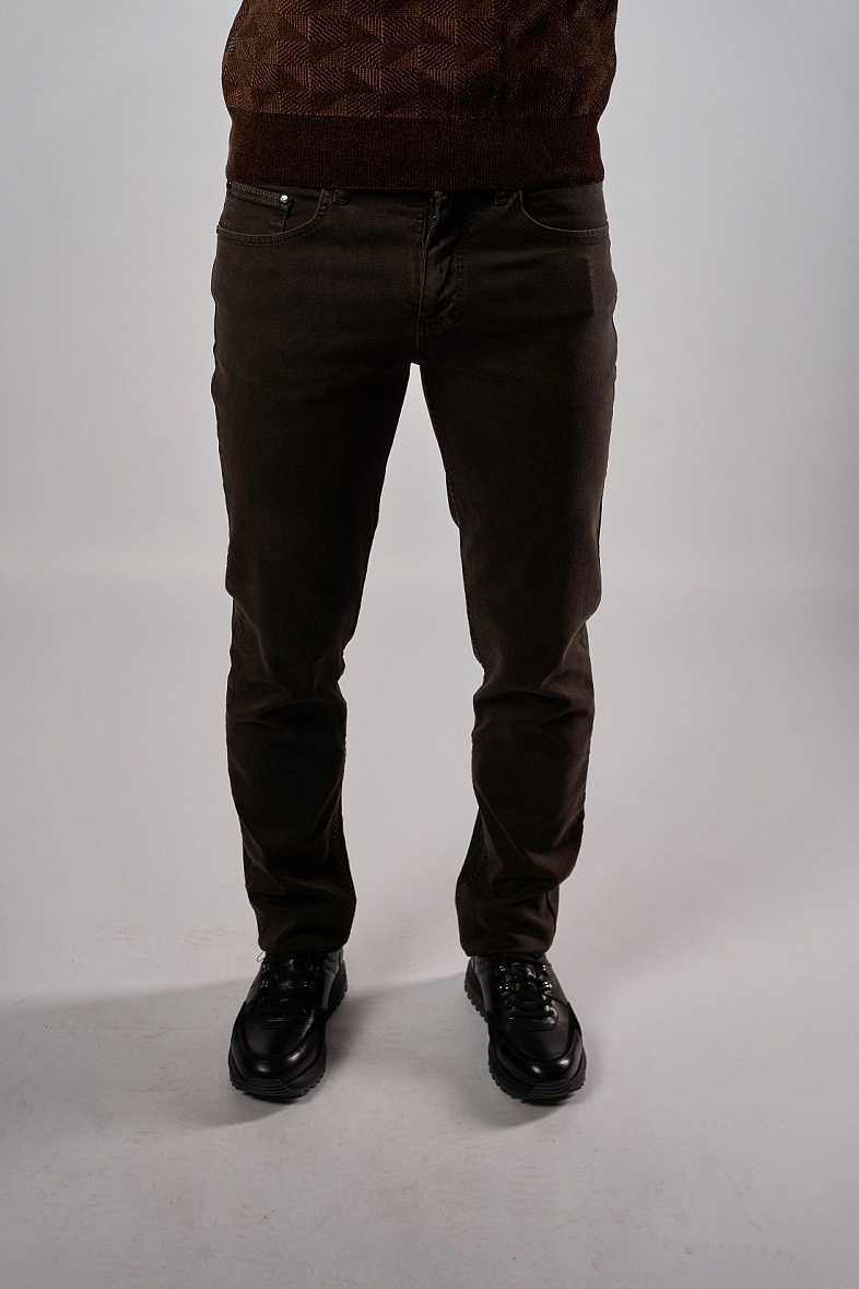 Джинсы мужские коричневый no brand M58-R-92 темно-серый