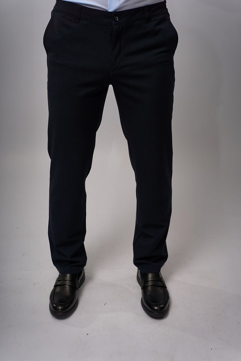 Брюки мужские чиносы, (повседневные брюки) черный Jofree Гант