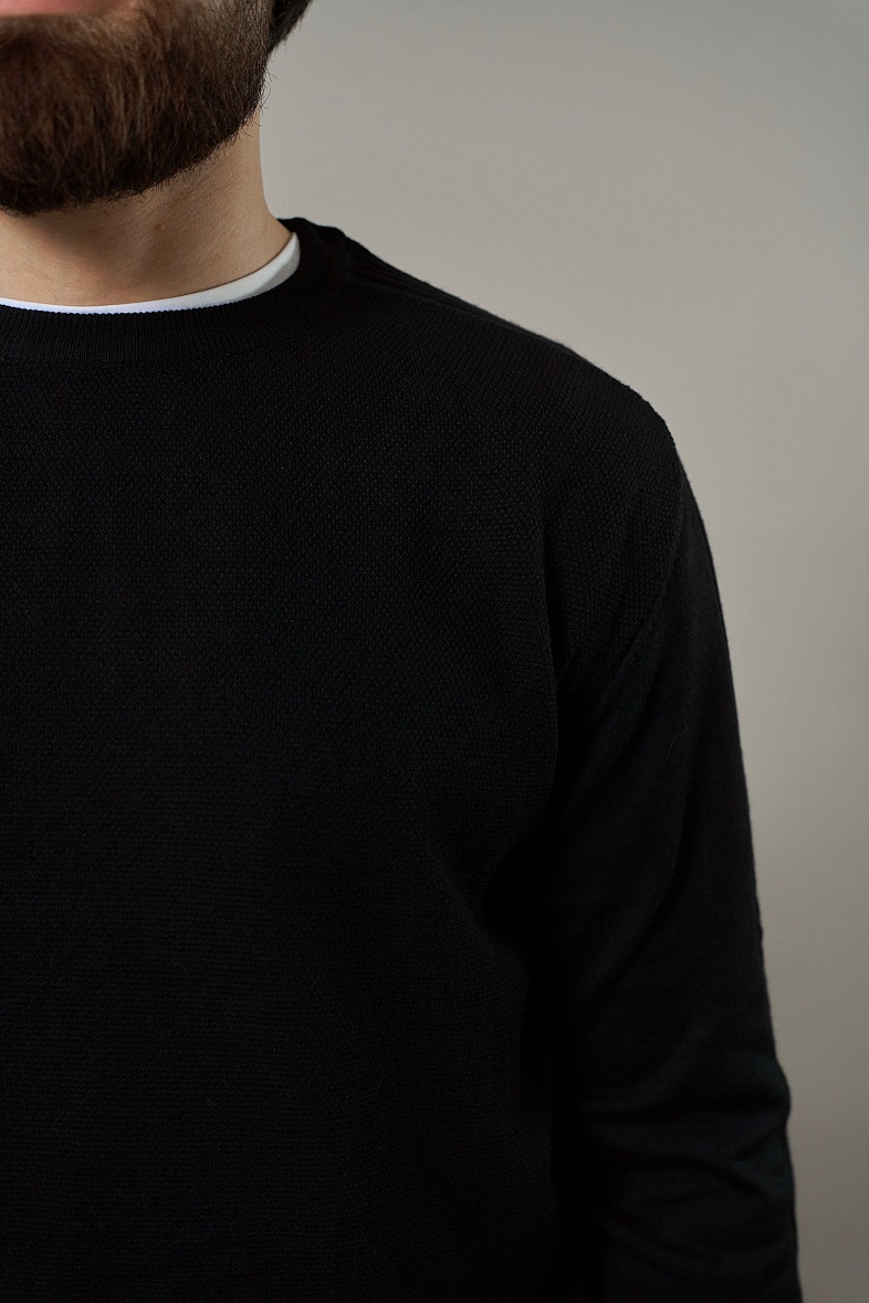 Джемпер мужской цвет чёрный BARKLAND ТОНДЕЛА-1 черный