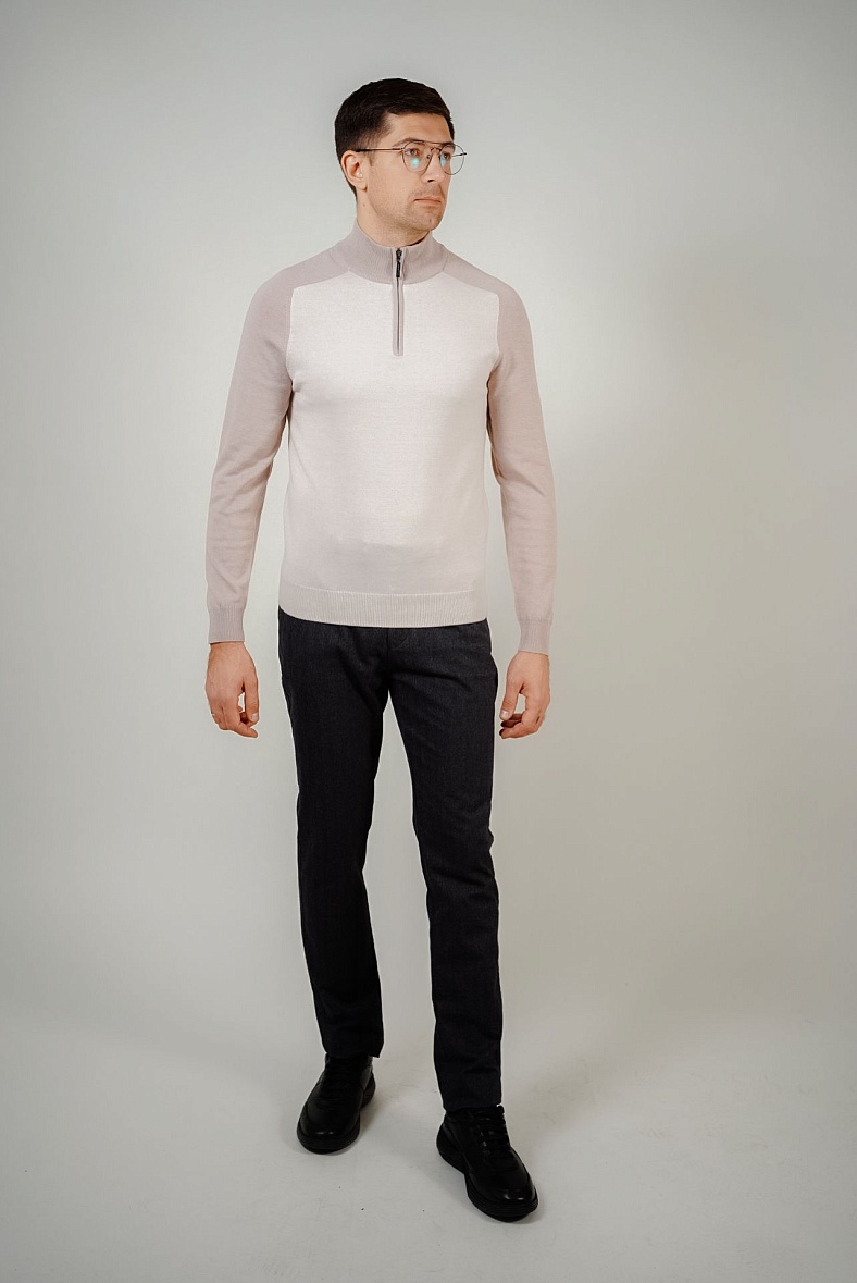 Джемпер мужской GROSTYLE цвет бежевый GROSTYLE 034970