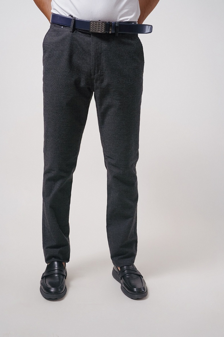 Брюки мужские чиносы, (повседневные брюки) серый Pisero 314.310.322-20