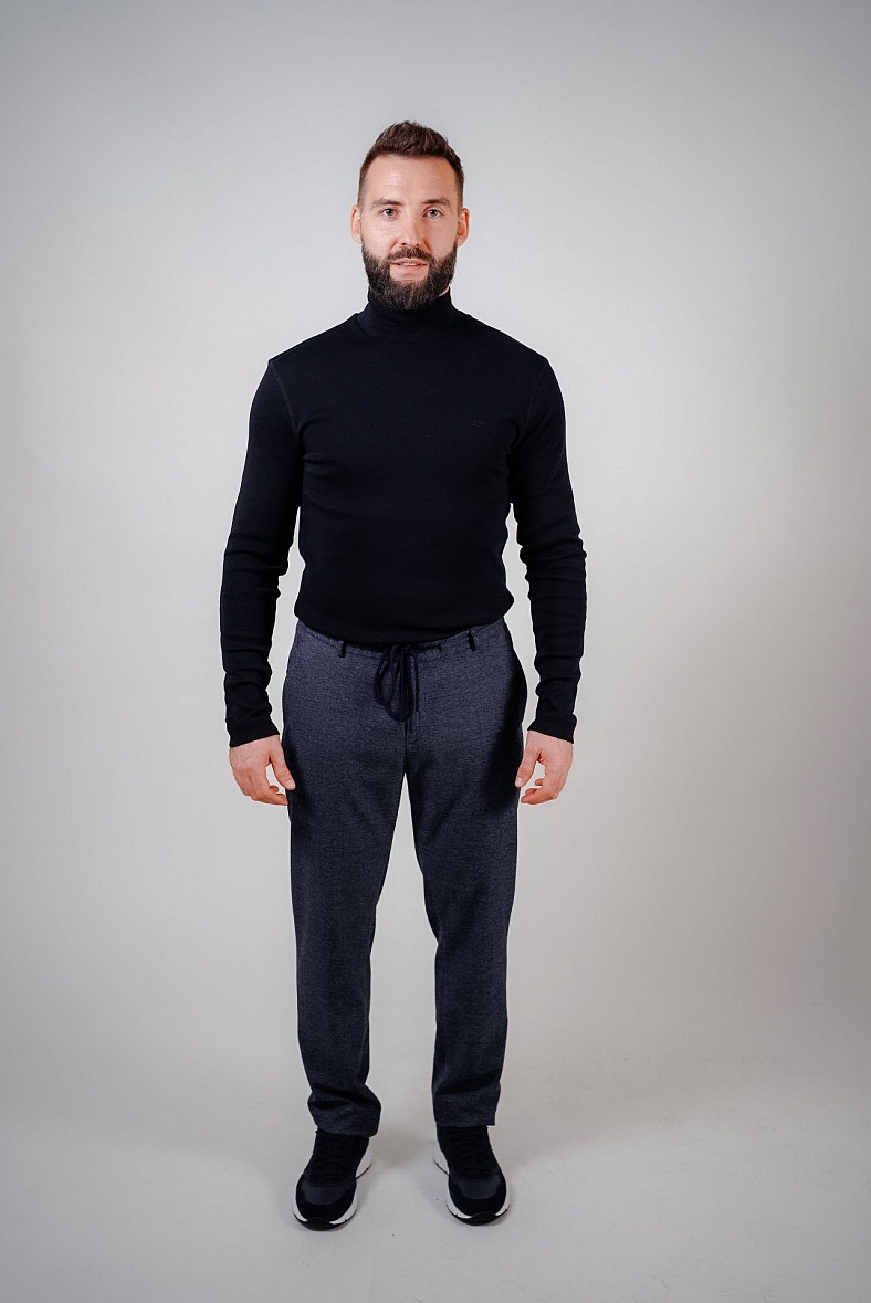 Водолазка мужская цвет черный Luxor 822-0453.O315.Y000.L.S0401