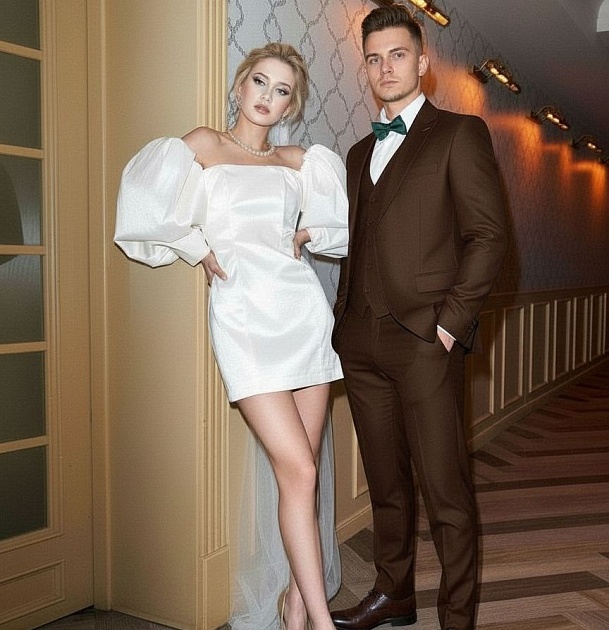 Акция для женихов: скидка 20 % на свадебный образ