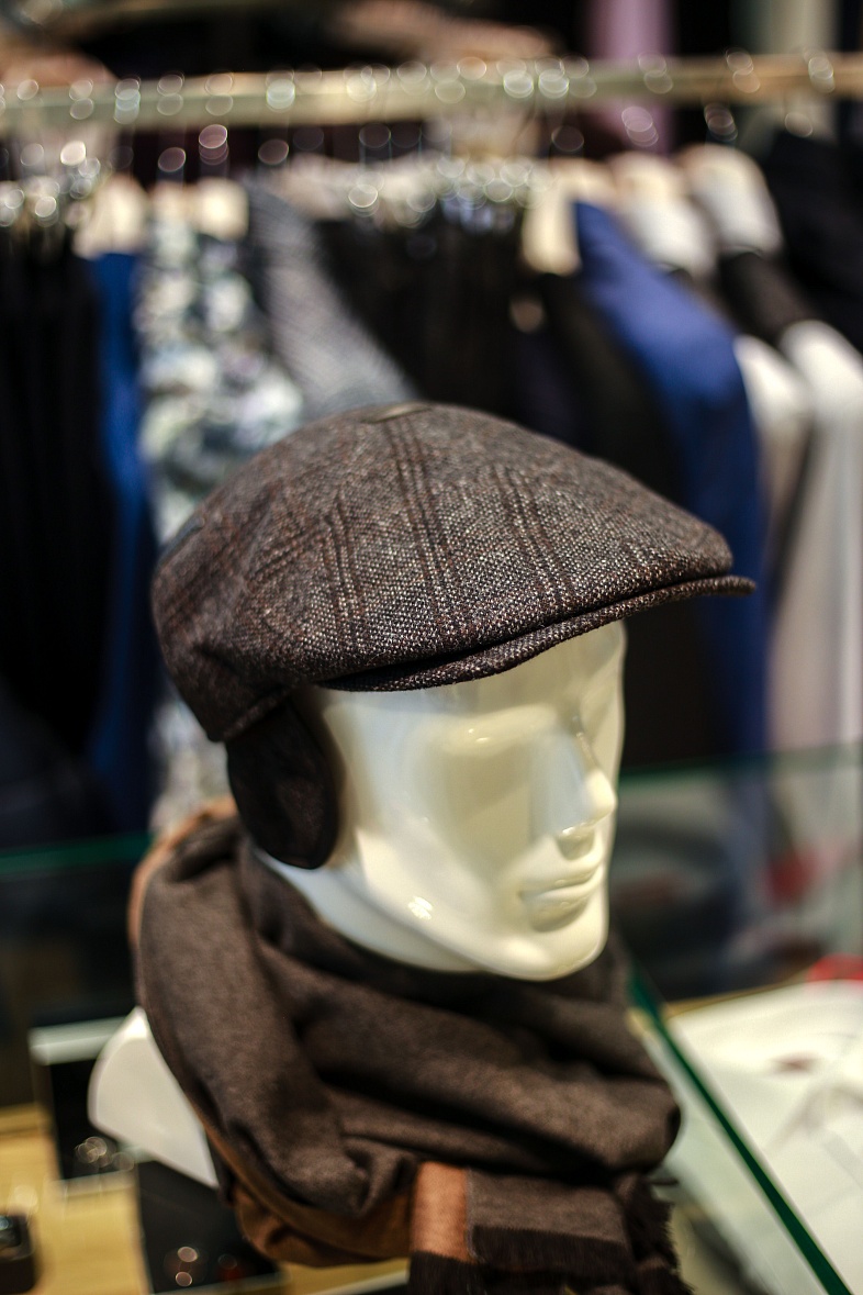 Кепка мужская Bersar Bersar SORRENTO-058-57-000 Серый