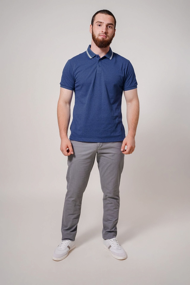 Брюки мужские чиносы, (повседневные брюки) серый Royal Spirit Гедрон