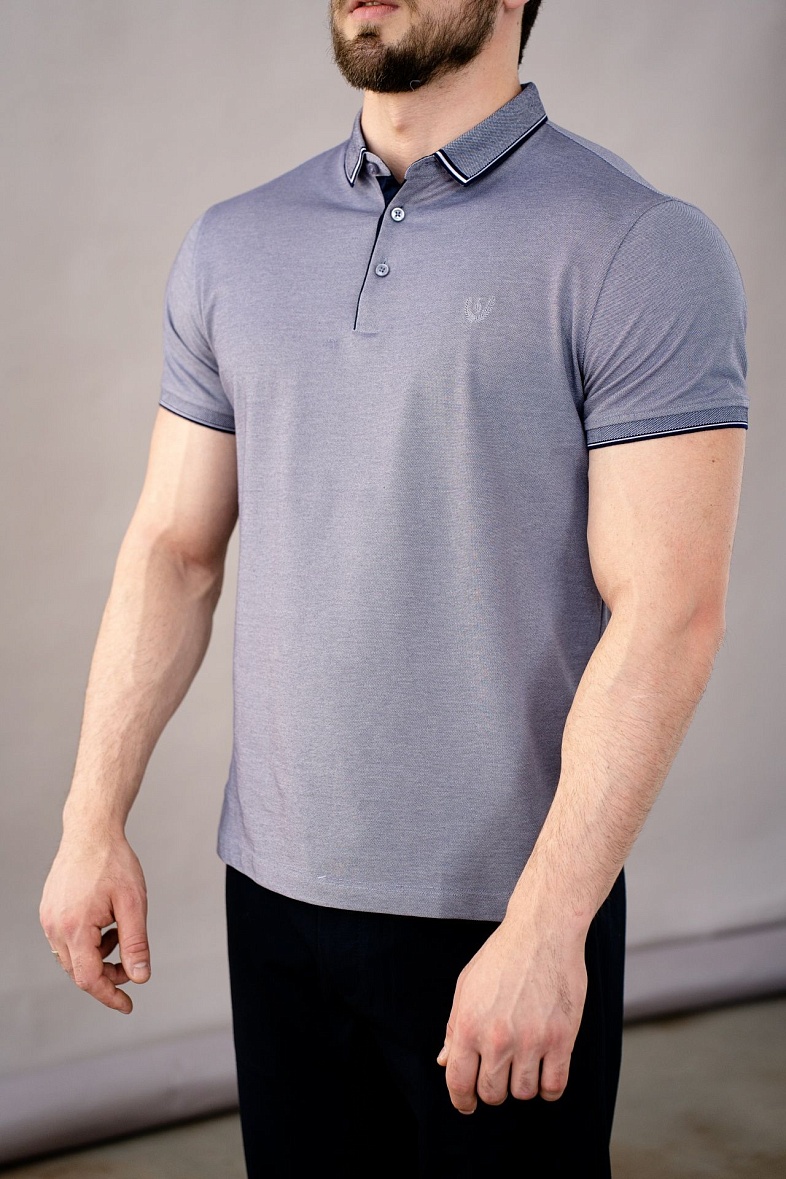 Джемпер-поло GROSTYLE цвет синий GROSTYLE 034810