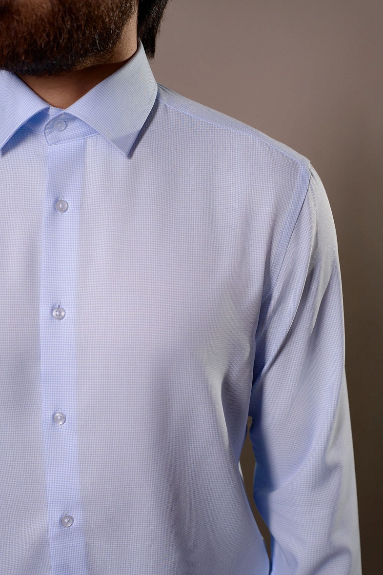 Рубашка мужская длинный рукав белый GROSTYLE SS018236