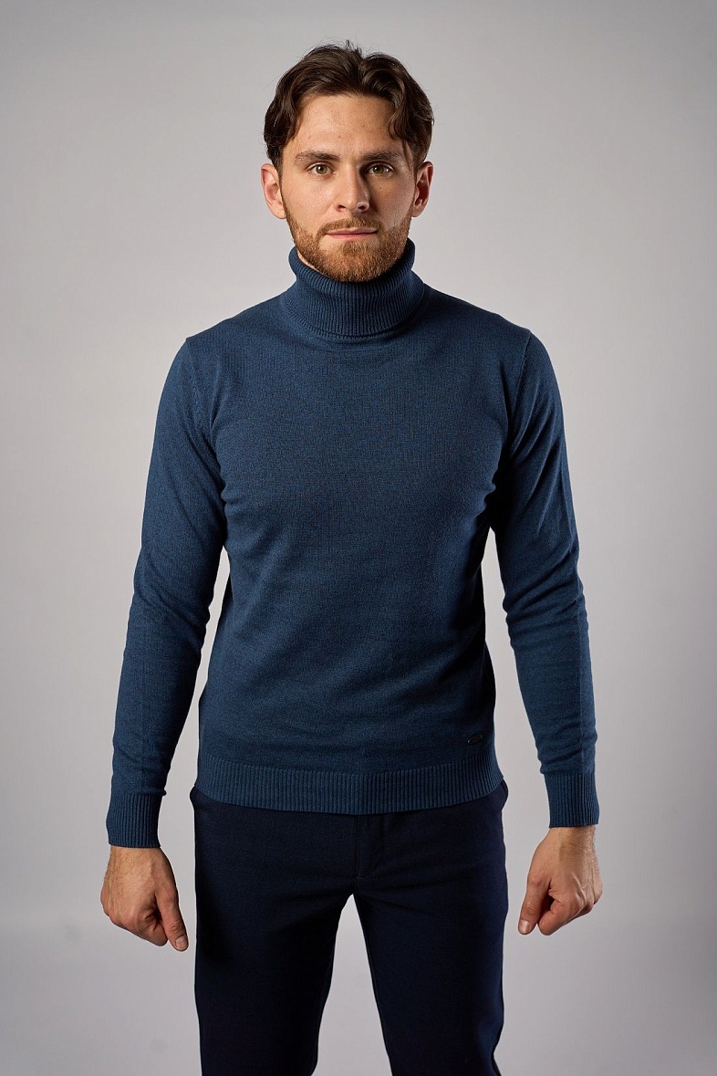 Джемпер knit GROSTYLE цвет синий GROSTYLE 035121
