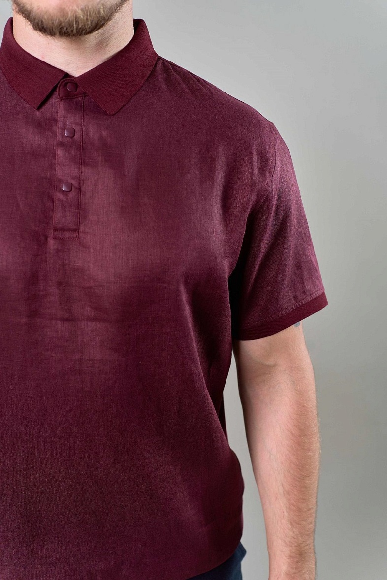 Трикотаж Поло цвет красный LEXMER NT-PP-6233