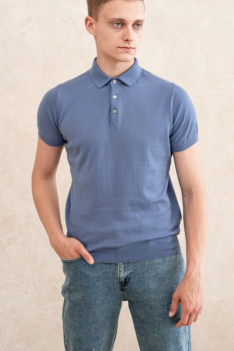 Джемпер-поло GROSTYLE цвет синий GROSTYLE 034746 (UK14)