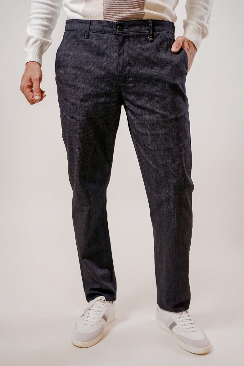 Брюки мужские чиносы, (повседневные брюки) чёрный Luxor 805-2094.N013.Y002.L.S0391