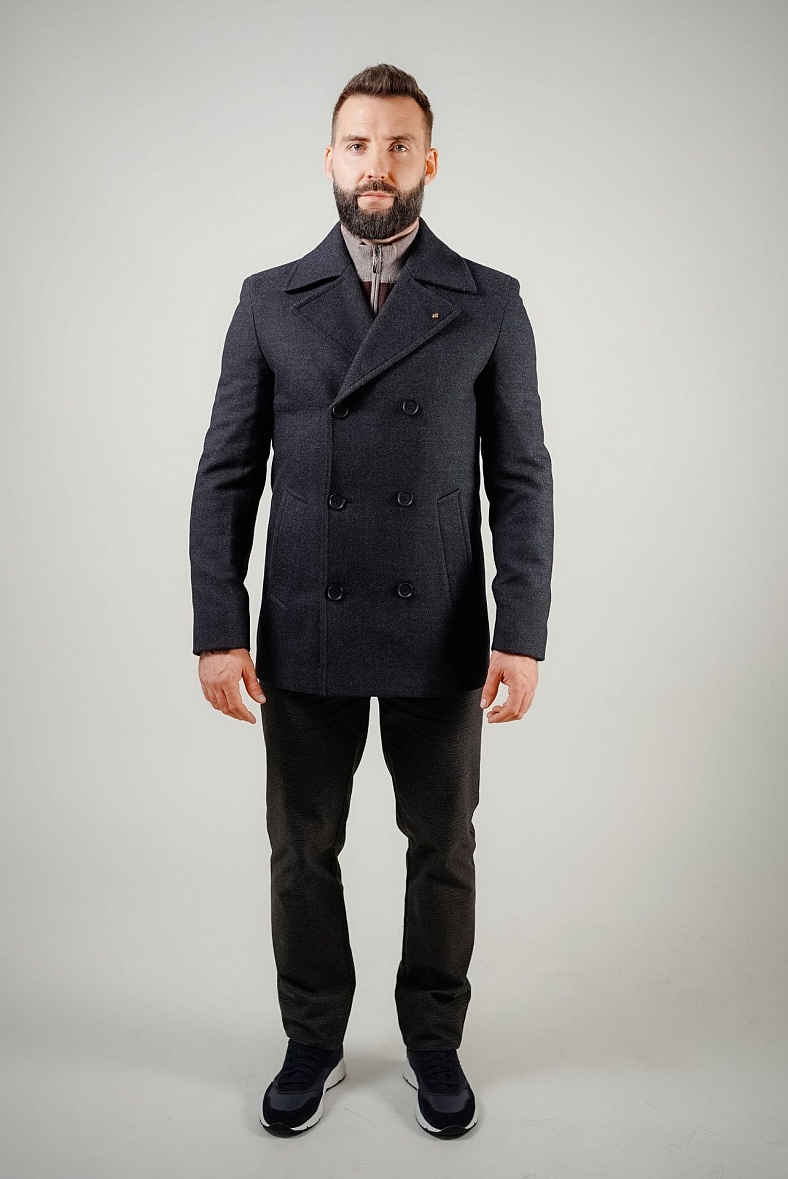 Пальто мужское синий Bazioni 2085-1 S GERONA DK. NAVY темно-синий