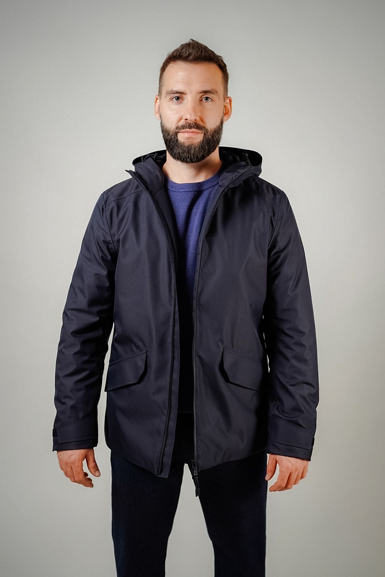 Куртка мужская синий Geox M3621C/T3026/F1624