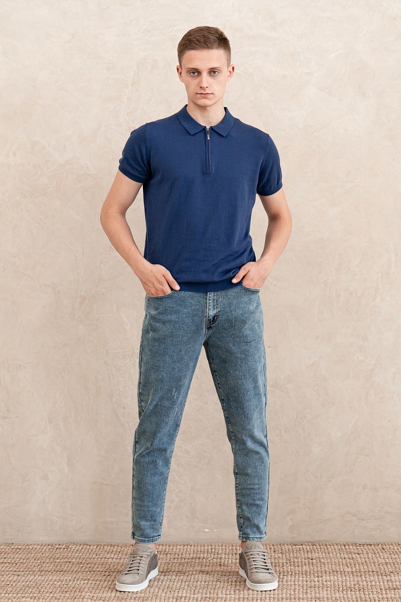 Джемпер-поло GROSTYLE цвет синий GROSTYLE 034744