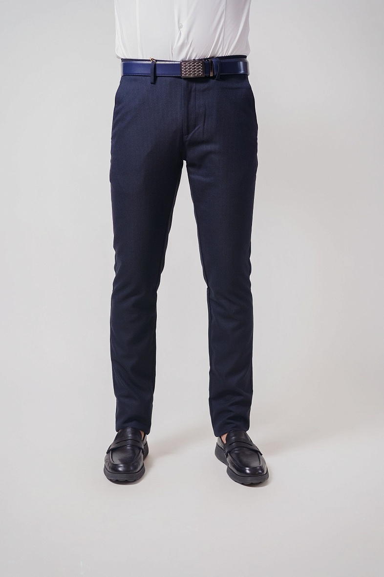 Брюки мужские чиносы, (повседневные брюки) синий Pisero 2006-2