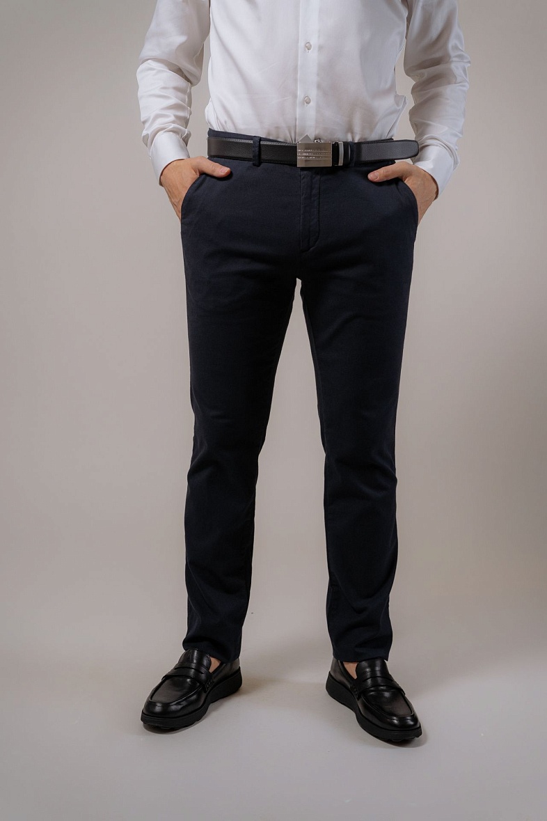 Брюки мужские чиносы, (повседневные брюки) синий Pisero 8.311.323.KGRL.PN 16-14