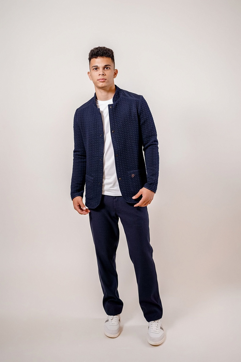 Брюки мужские классические без стрелок коричневый Royal Spirit Стор