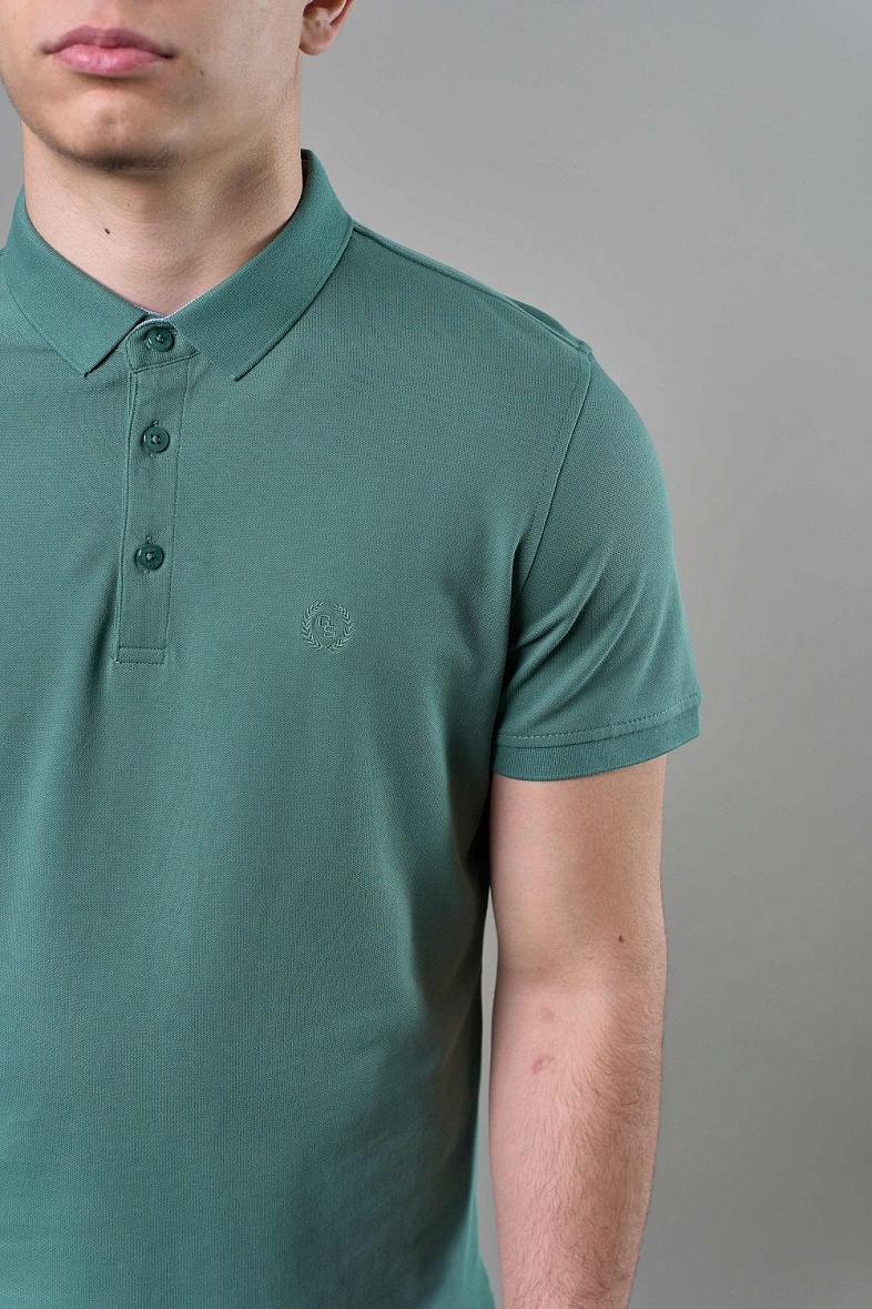 Джемпер-поло GROSTYLE knit цвет голубой GROSTYLE 035386