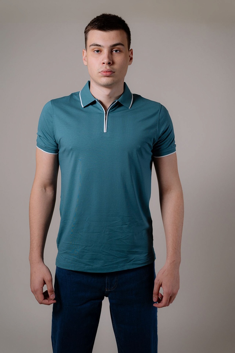 Джемпер-поло GROSTYLE цвет зеленый GROSTYLE 034982