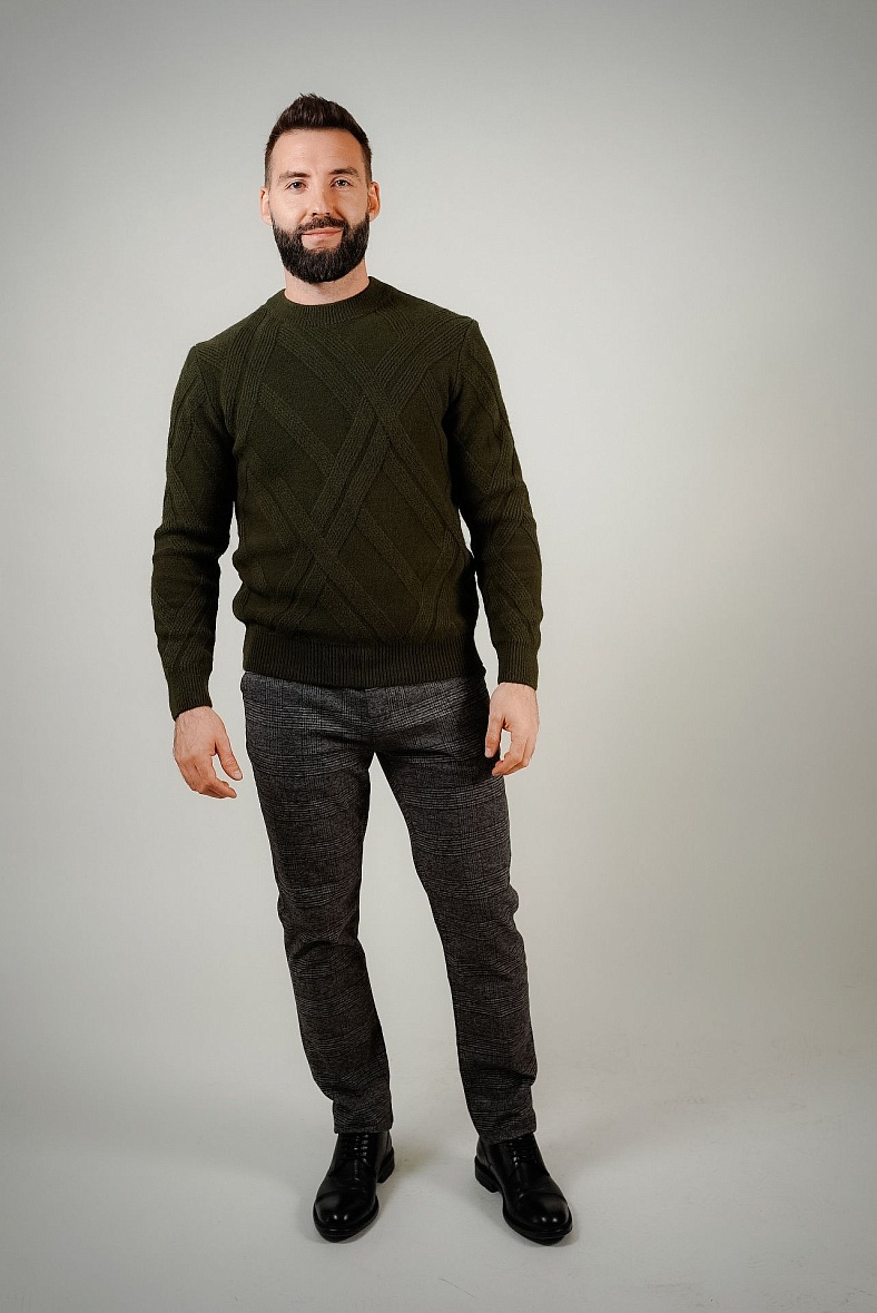 Джемпер мужской цвет зеленый no brand 11460.0017